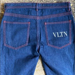 Valentino VLTN Logo Denim Jeans